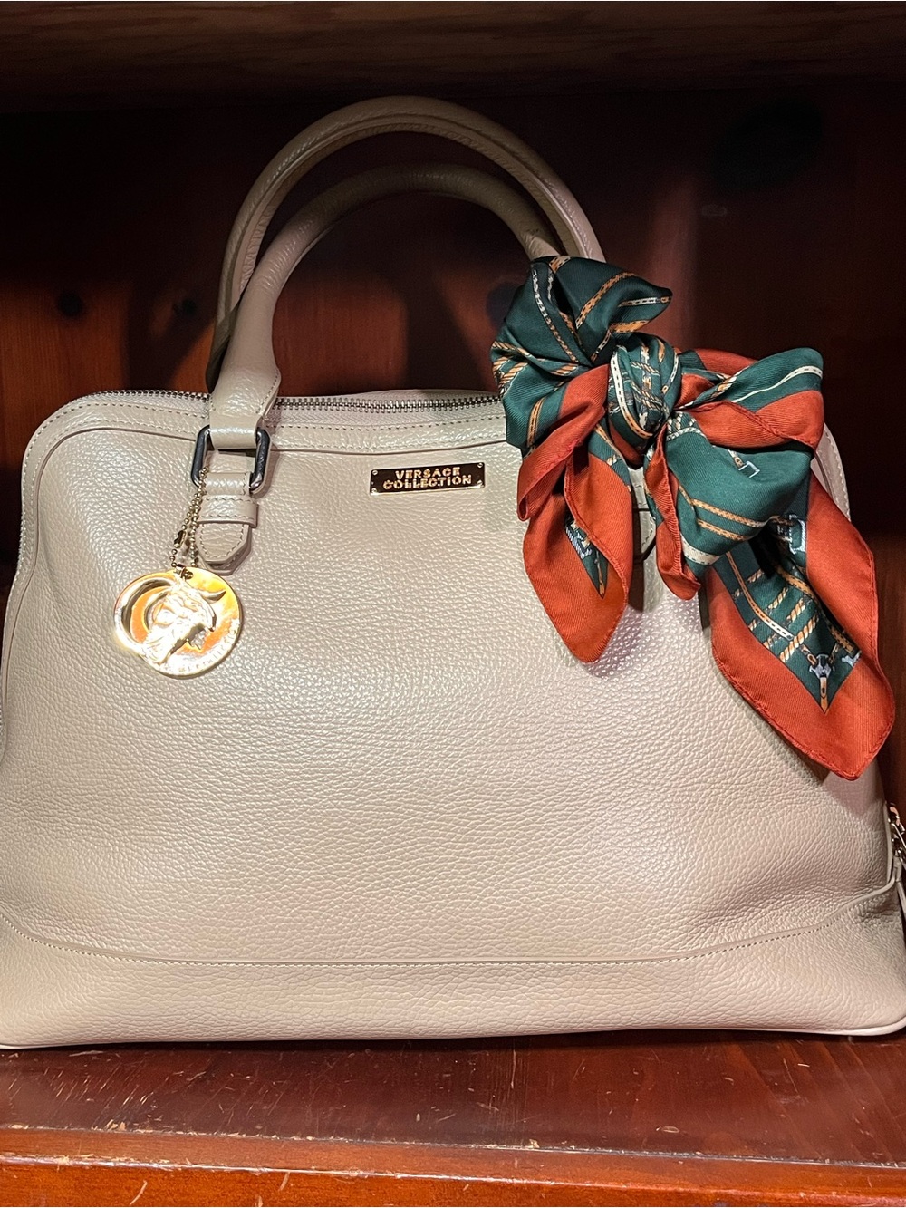 Versace Collection XL Satchel